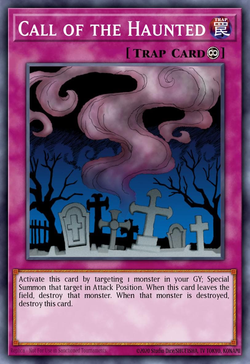 Call Of The Haunted — Yu-Gi-Oh! card