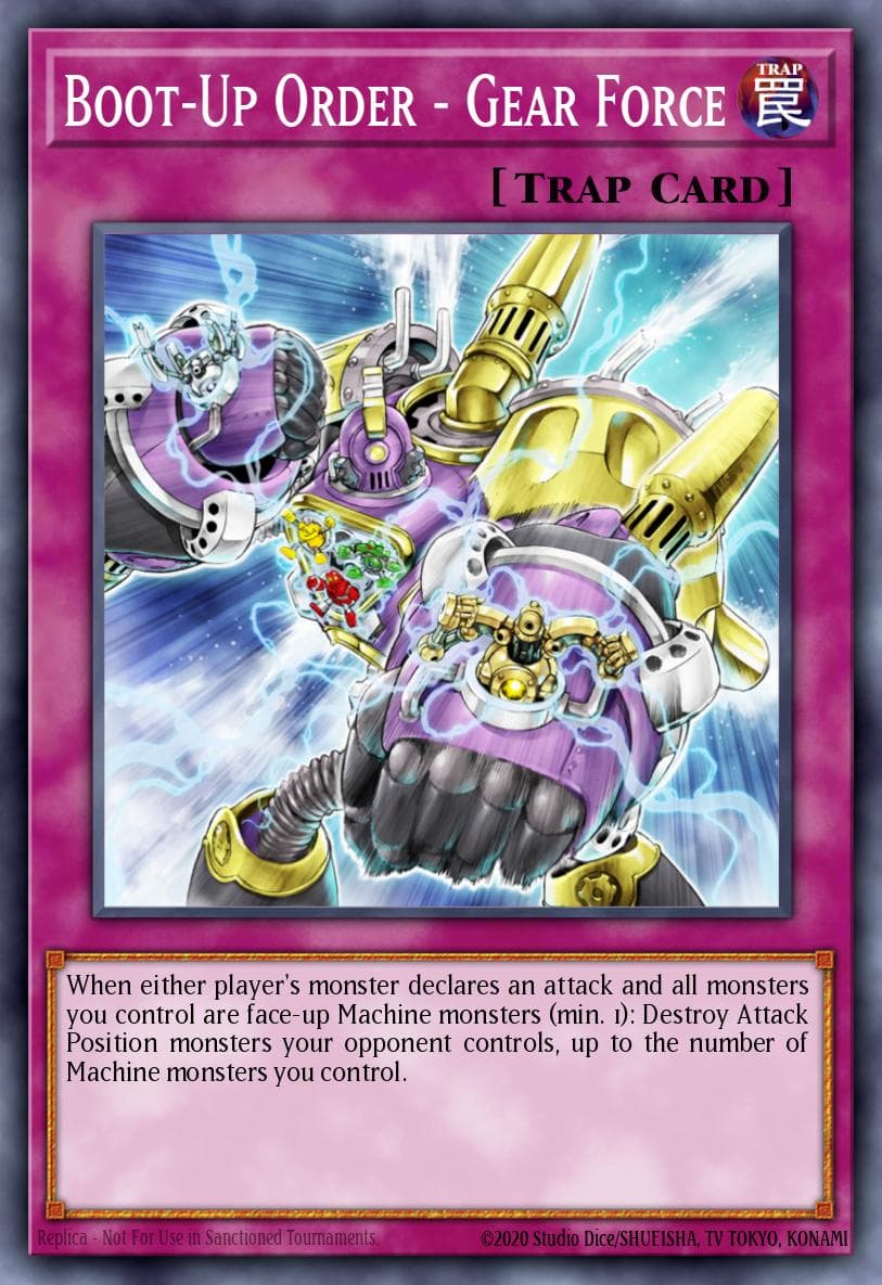 Boot-Up Order - Gear Force — Fists of the Gadgets