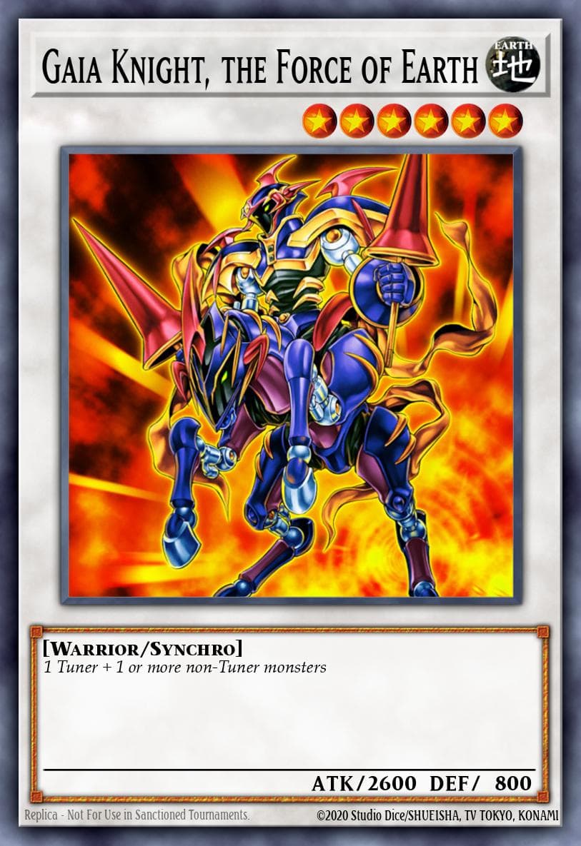 Gaia Knight, the Force of Earth — Starter Deck: Duelist Toolbox