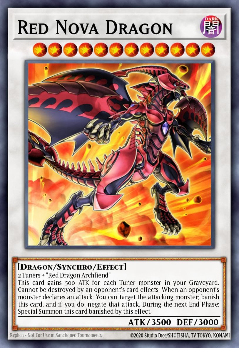 Red Nova Dragon — Legendary Collection 5D's