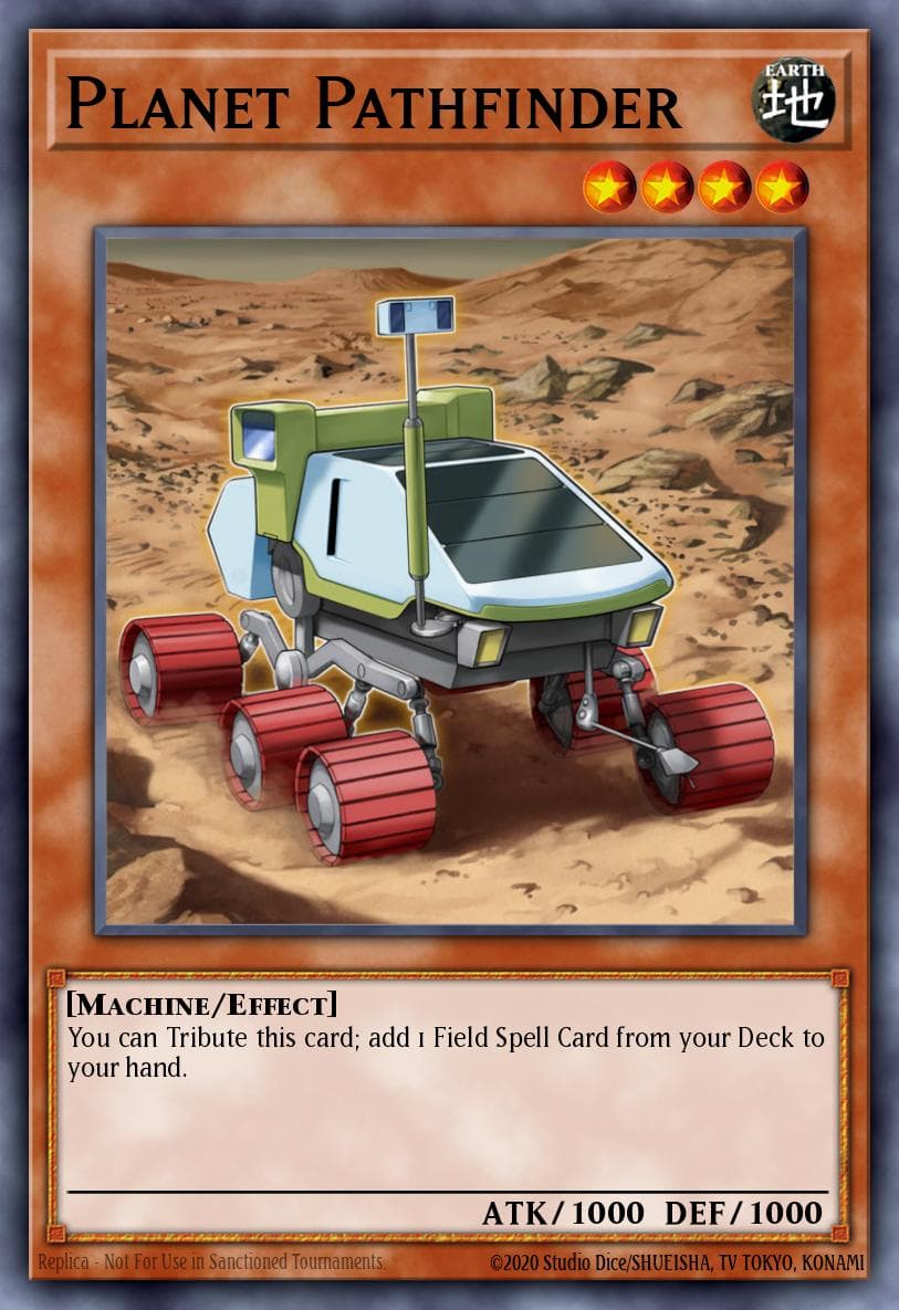 Planet Pathfinder — Yu-Gi-Oh! card