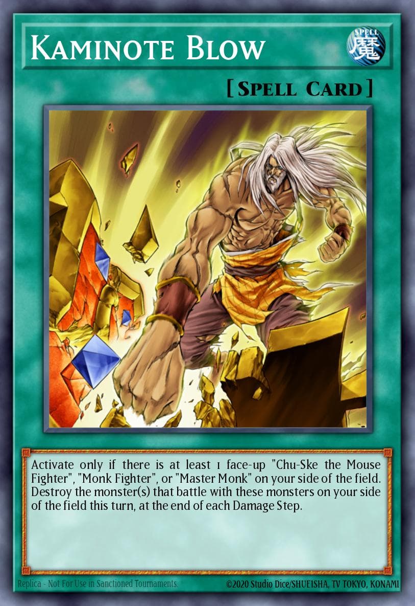 Kaminote Blow — The Lost Millennium Yu-Gi-Oh! card by Yusuke 〗ZIZO〗