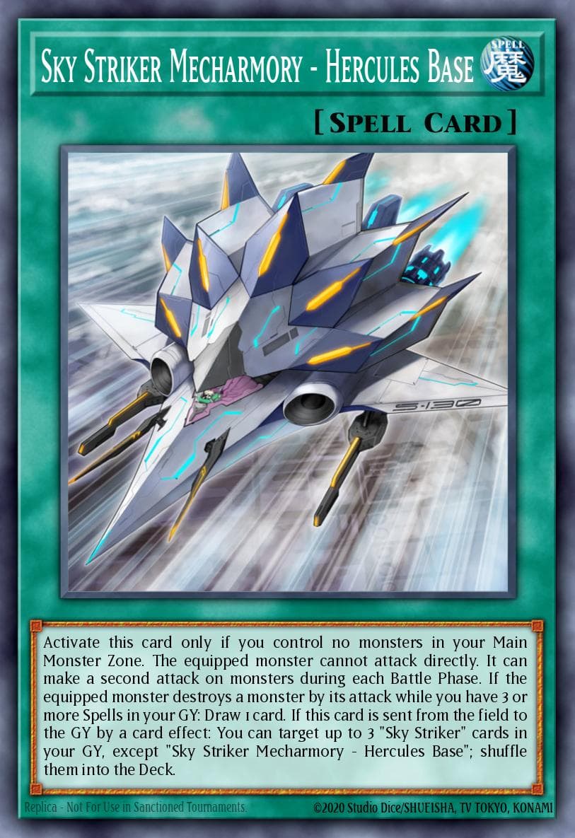 Sky Striker Mecharmory - Hercules Base — Dark Saviors