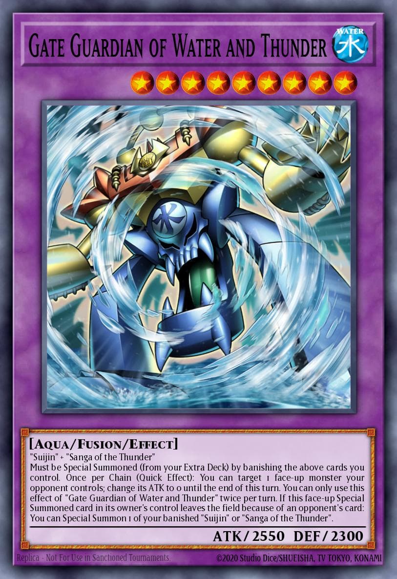 Gate Guardian of Water and Thunder — Maze of Memories