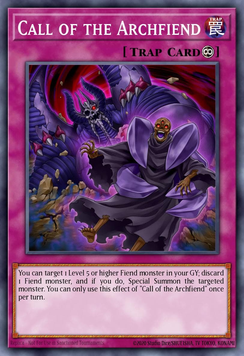 Call of the Archfiend — 2018 Mega-Tins Mega Pack Yu-Gi-Oh! card by KAZUKI TAKAHASHI