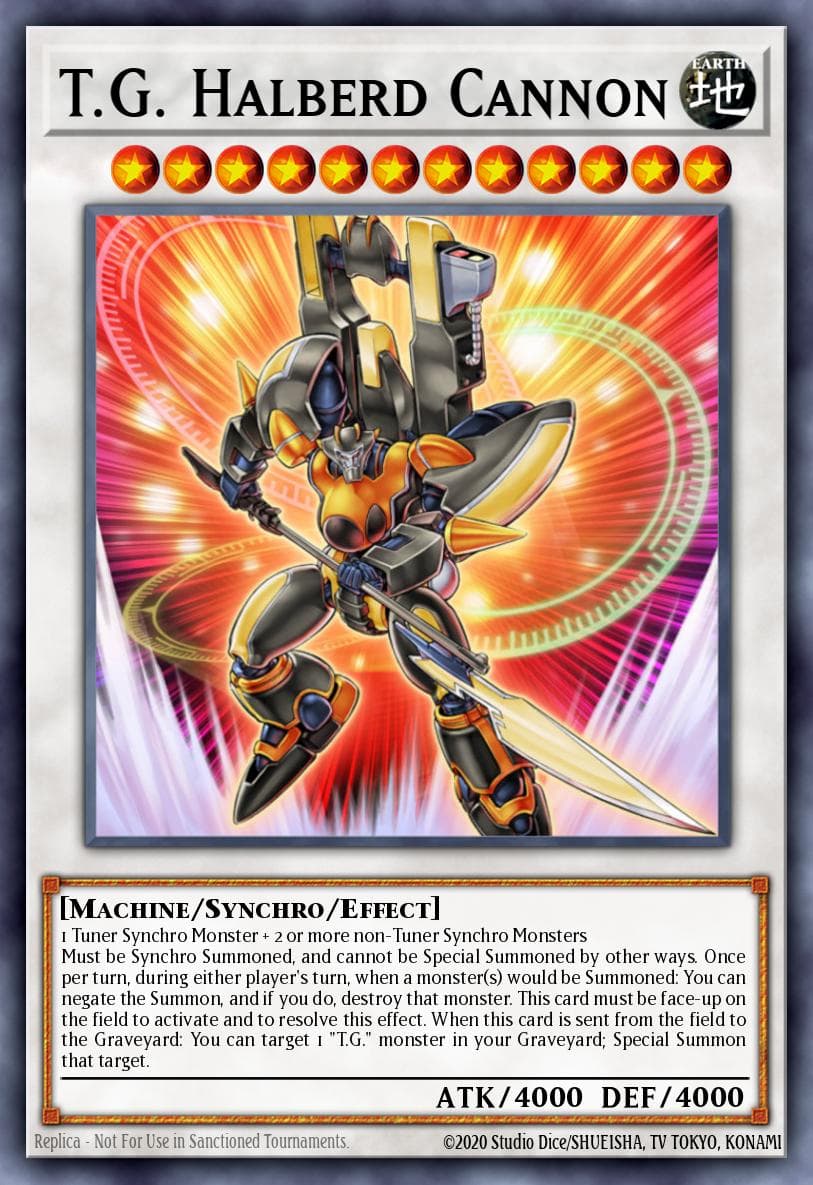 T.G. Halberd Cannon — Legendary Collection 5D's Yu-Gi-Oh! card by KAZUKI TAKAHASHI