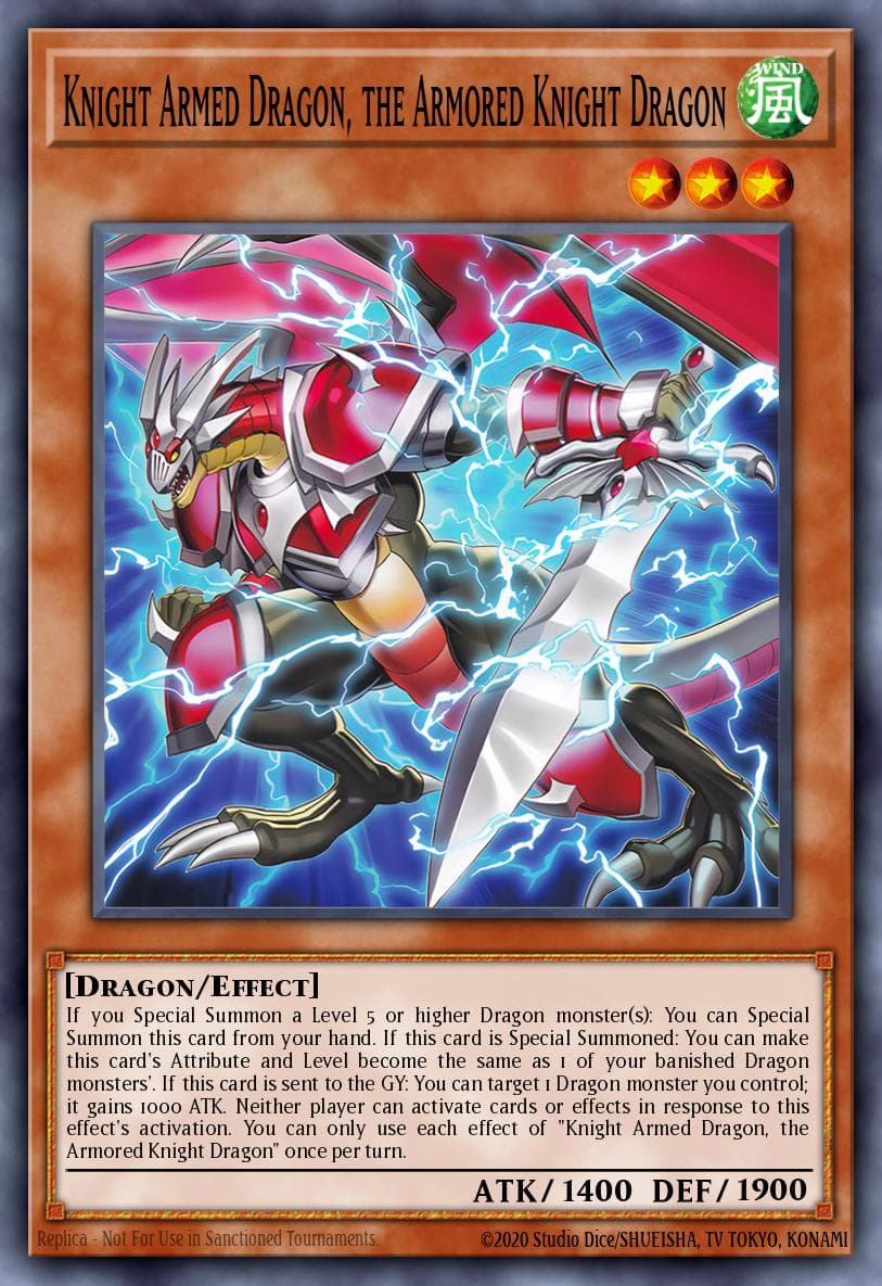 Knight Armed Dragon, the Armored Knight Dragon — 2025 Mega-Pack Tin