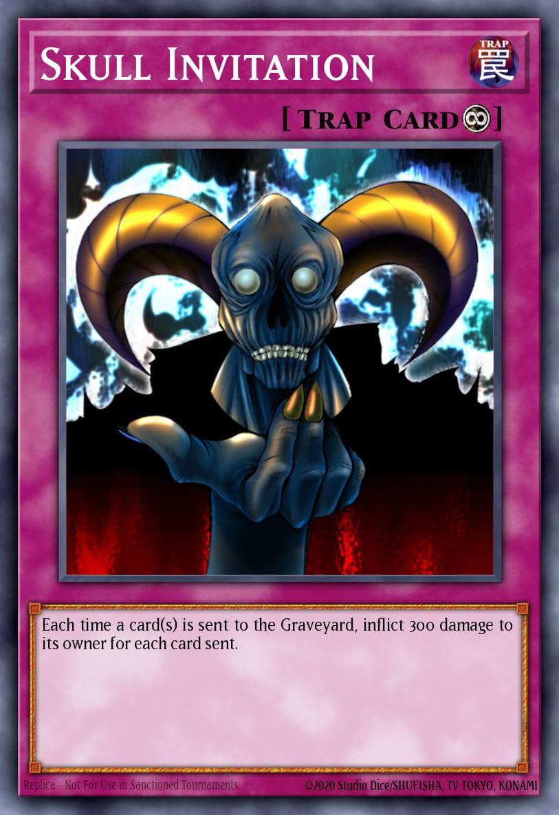 Skull Invitation — Pharaoh's Servant (Worldwide English)