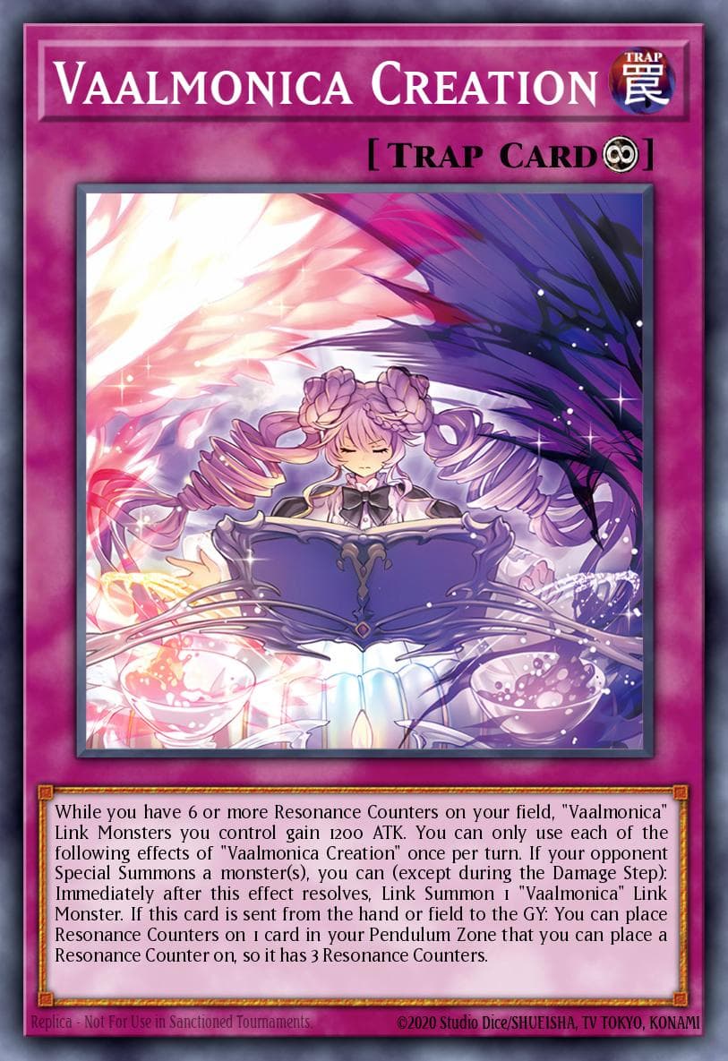 Vaalmonica Creation — The Infinite Forbidden