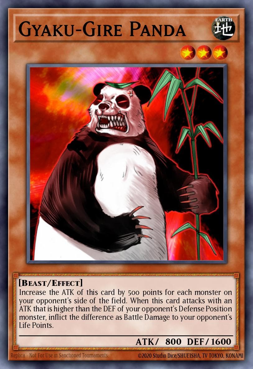 Gyaku-Gire Panda — Yu-Gi-Oh! card
