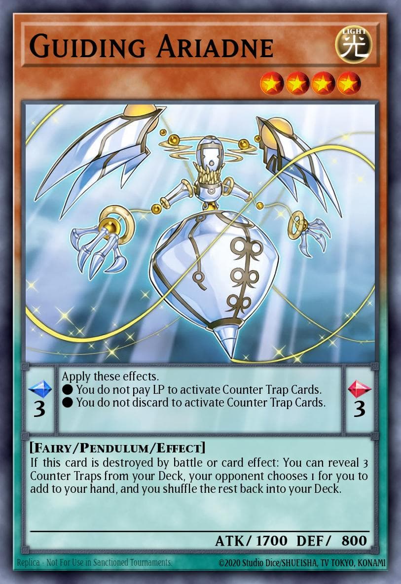 Guiding Ariadne — Structure Deck: Wave of Light Yu-Gi-Oh! card by KAZUKI TAKAHASHI