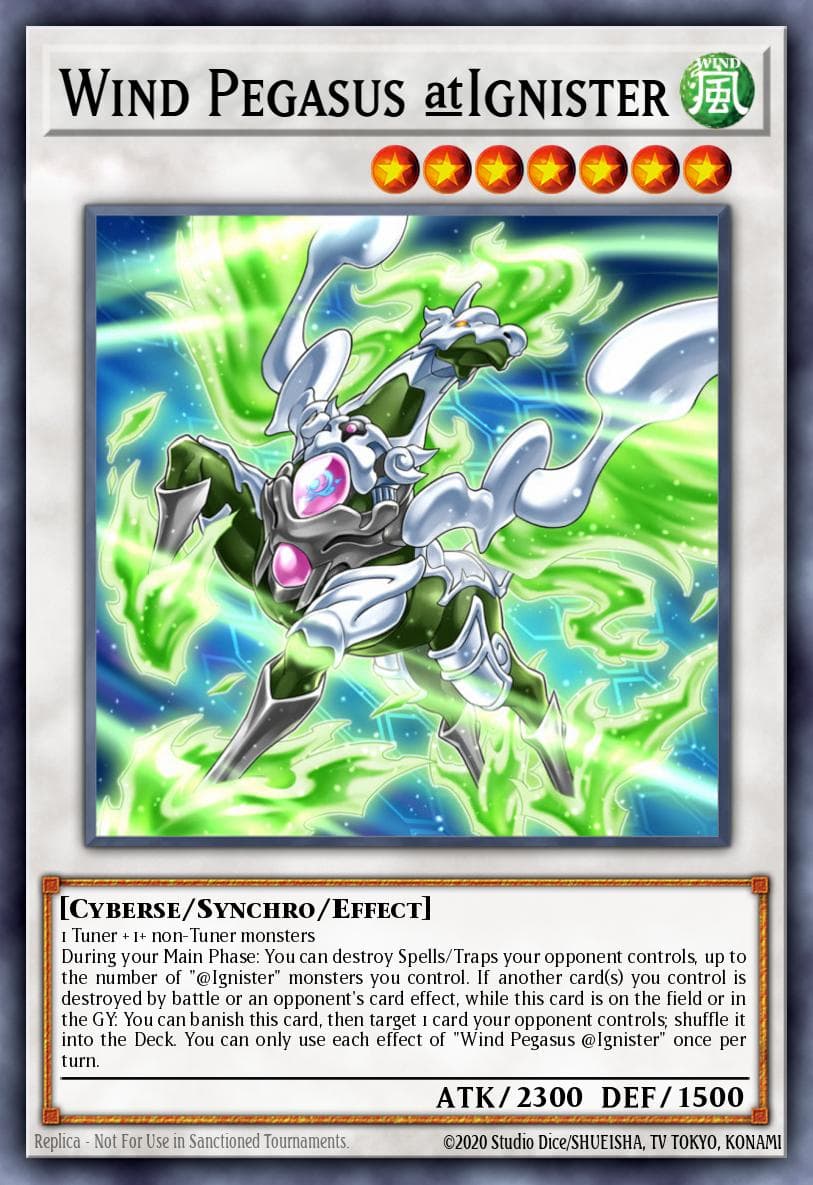Wind Pegasus @Ignister — Ignition Assault Yu-Gi-Oh! card by KAZUKI TAKAHASHI