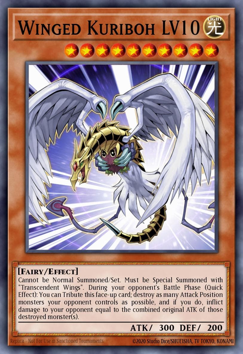 Winged Kuriboh LV10 — Yu-Gi-Oh! card