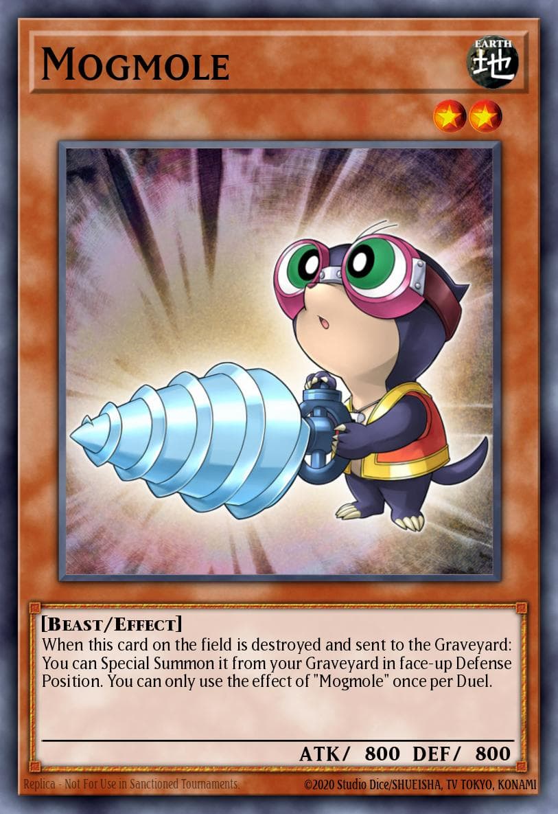 Mogmole — Battle Pack 2: War of the Giants Round 2 Yu-Gi-Oh! card by KAZUKI TAKAHASHI