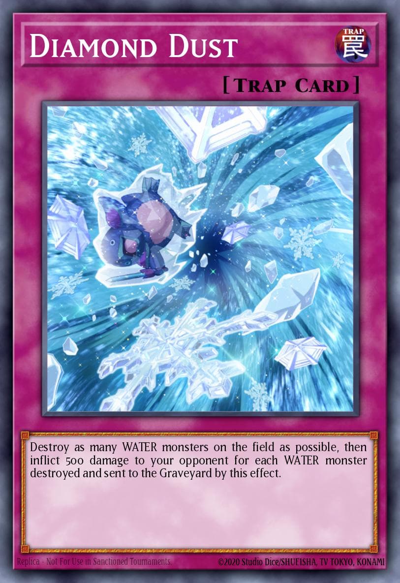 Diamond Dust — Duelist Saga Yu-Gi-Oh! card by KAZUKI TAKAHASHI