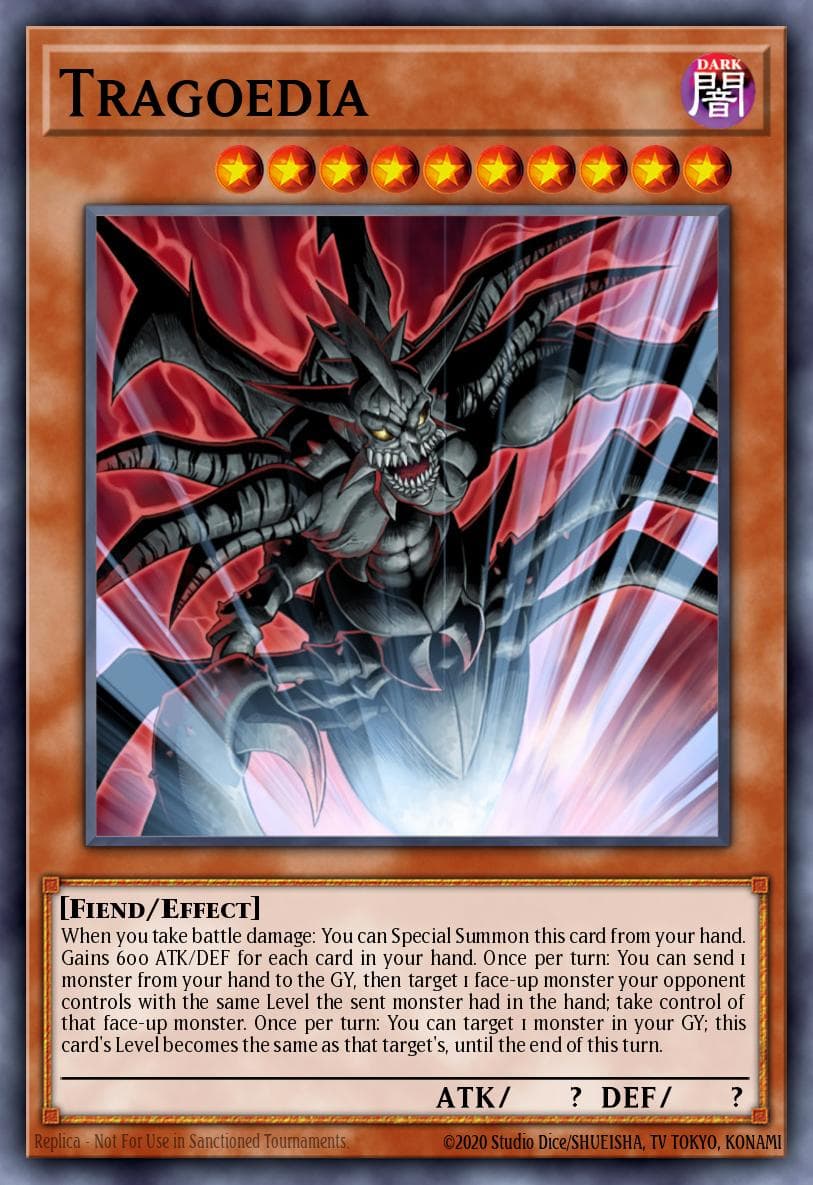 Tragoedia — Structure Deck: Sacred Beasts Yu-Gi-Oh! card by Studio Dice