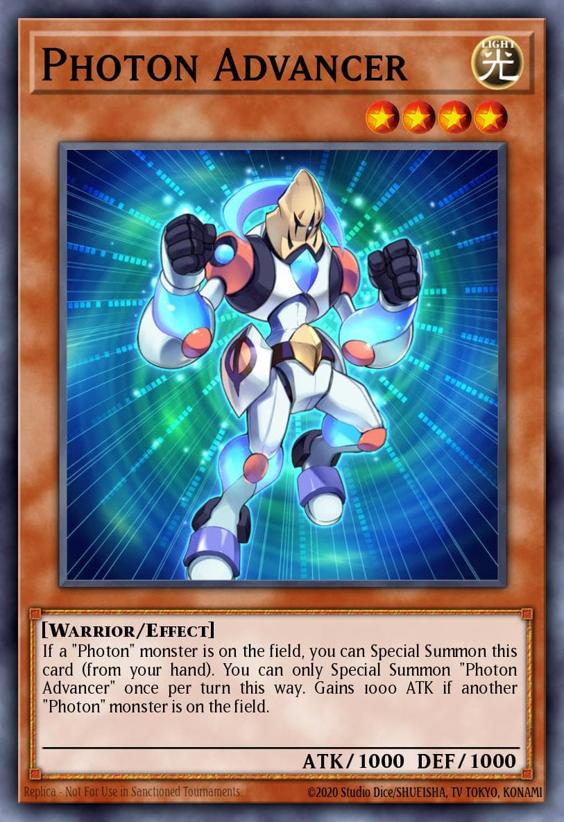 Photon Advancer — Duel Power Yu-Gi-Oh! card by KAZUKI TAKAHASHI