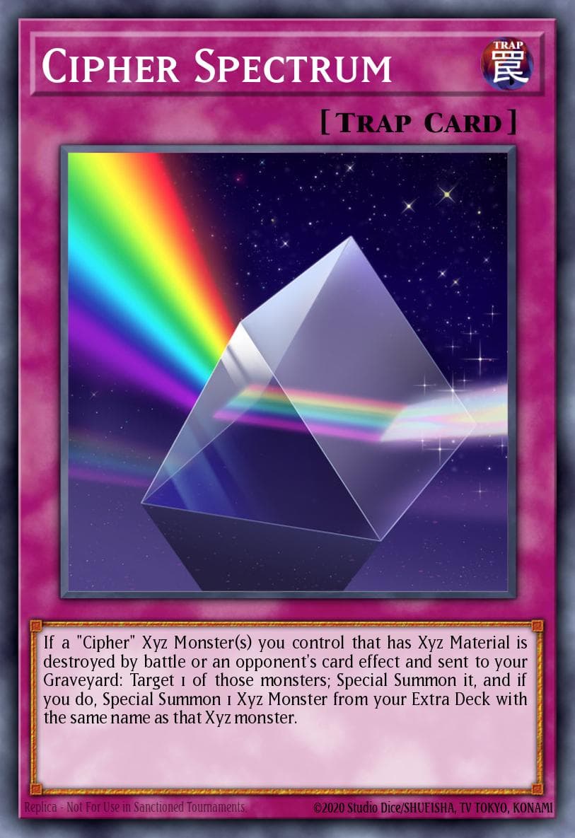 Cipher Spectrum — 2017 Mega-Tins Mega Pack Yu-Gi-Oh! card by KAZUKI TAKAHASHI