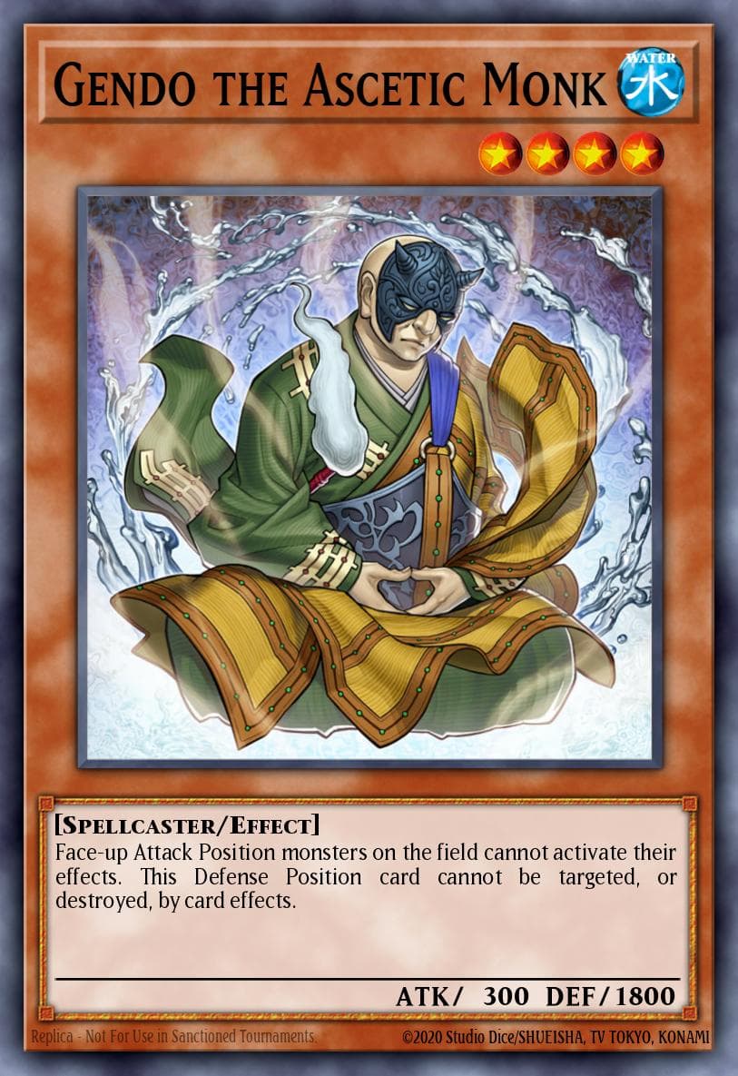 Gendo the Ascetic Monk — 2017 Mega-Tin Mega Pack