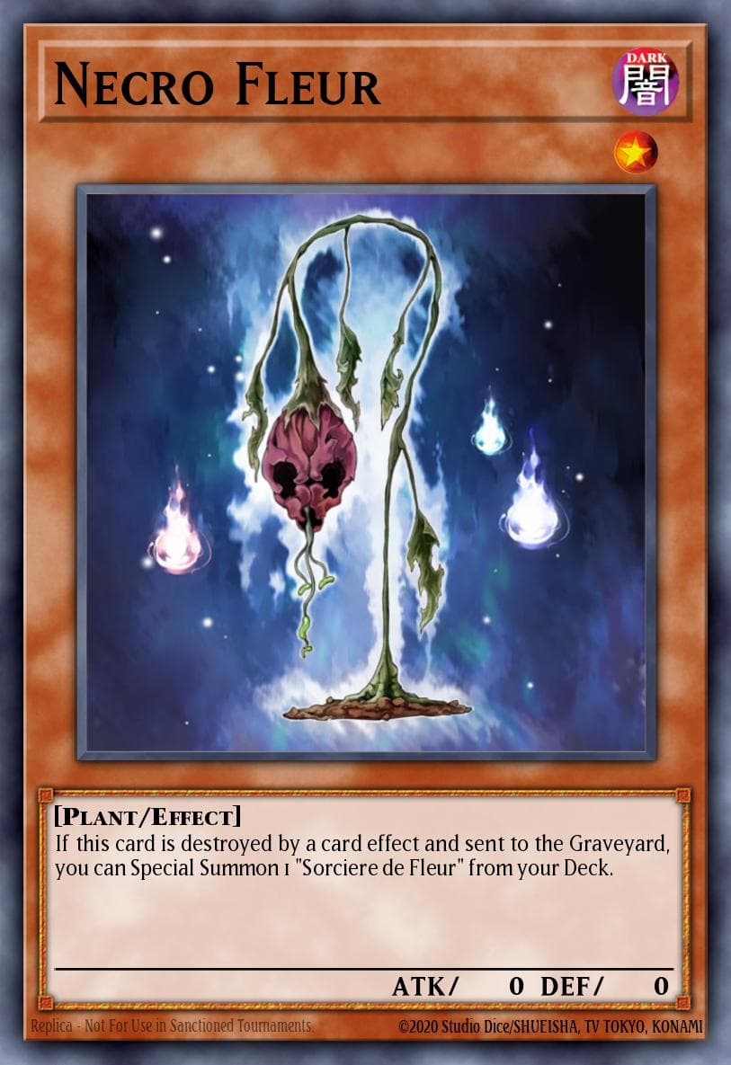 Necro Fleur — Yu-Gi-Oh! 5D's Over the Nexus Promo Cards