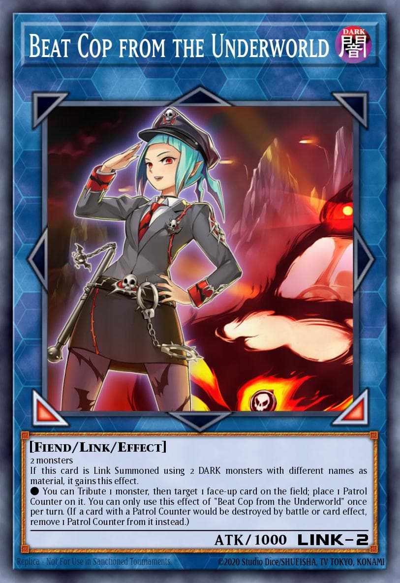 Beat Cop from the Underworld — Duel Power Yu-Gi-Oh! card by KAZUKI TAKAHASHI