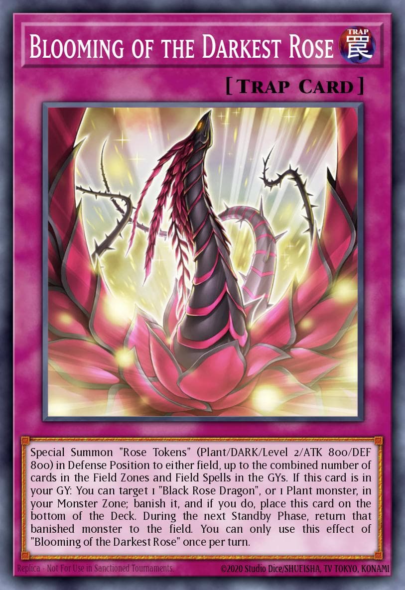 Blooming of the Darkest Rose — Legendary 5D's Decks