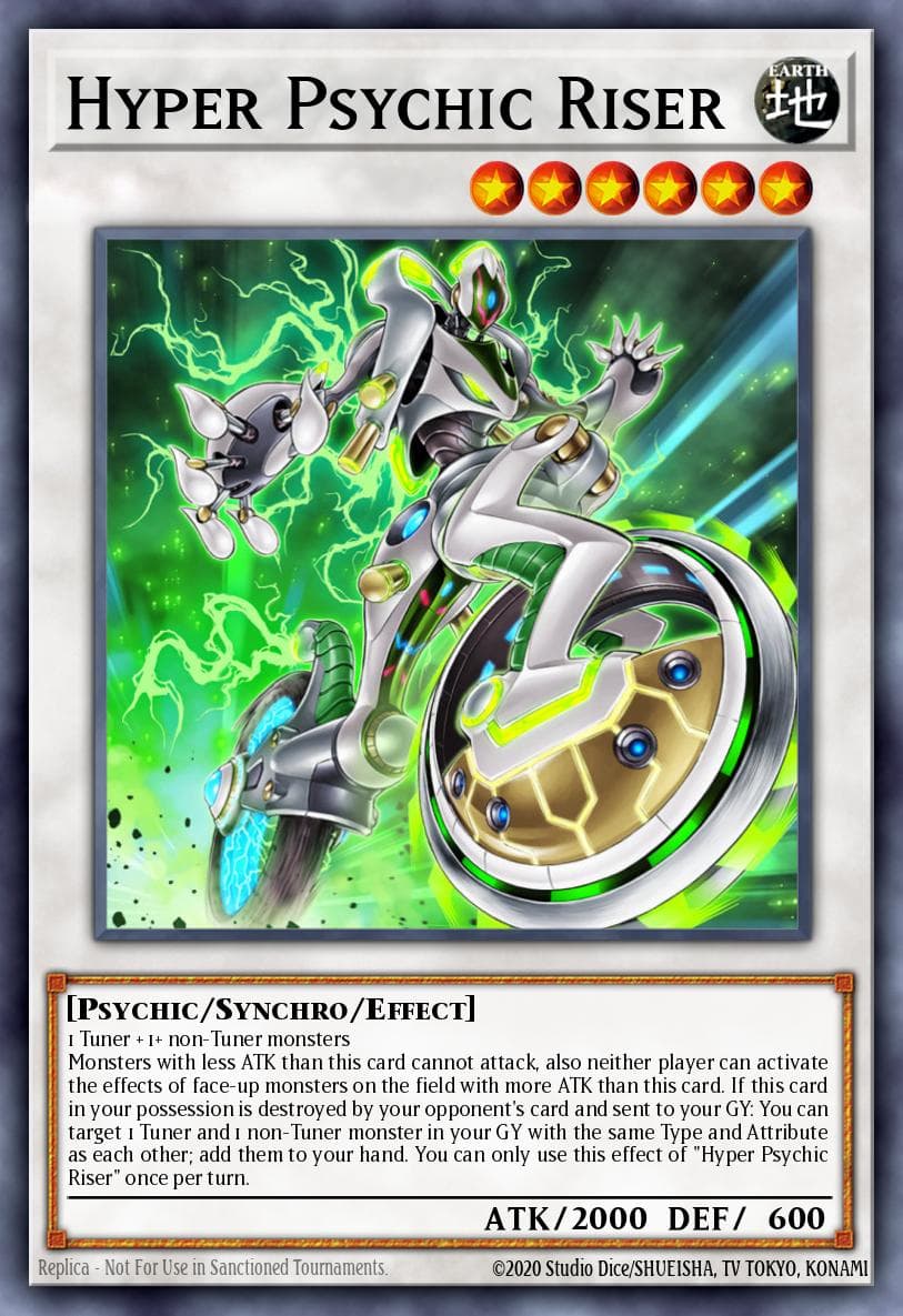 Hyper Psychic Riser — Savage Strike Yu-Gi-Oh! card by KAZUKI TAKAHASHI