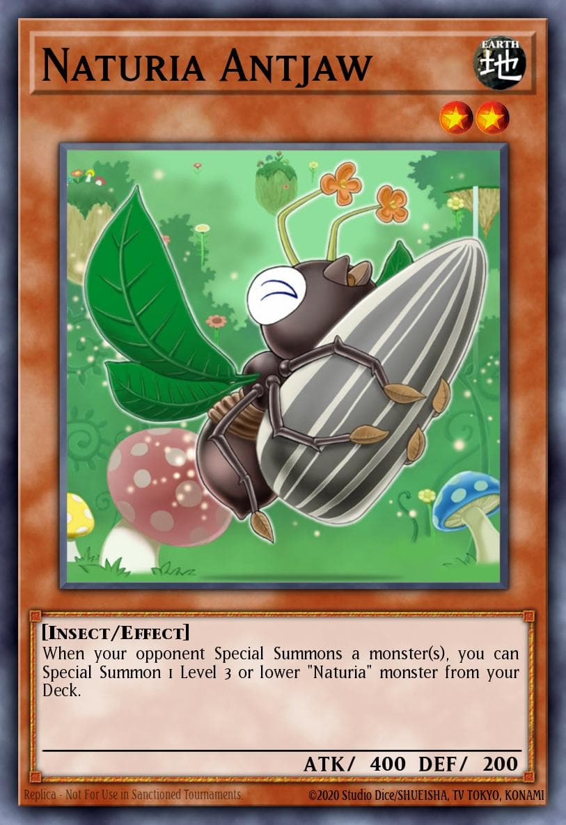 Naturia Antjaw — Yu-Gi-Oh! card