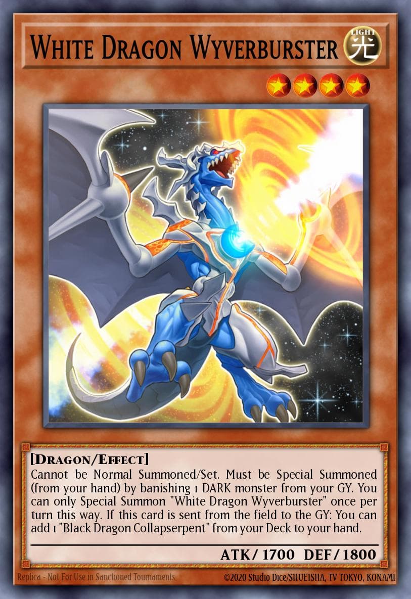 White Dragon Wyverburster — Yu-Gi-Oh! card