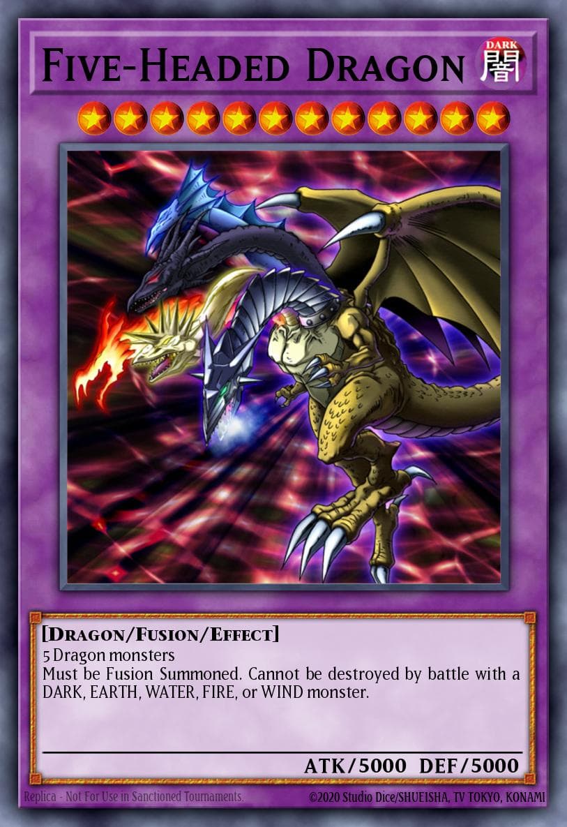 Five-Headed Dragon — Yu-Gi-Oh! card