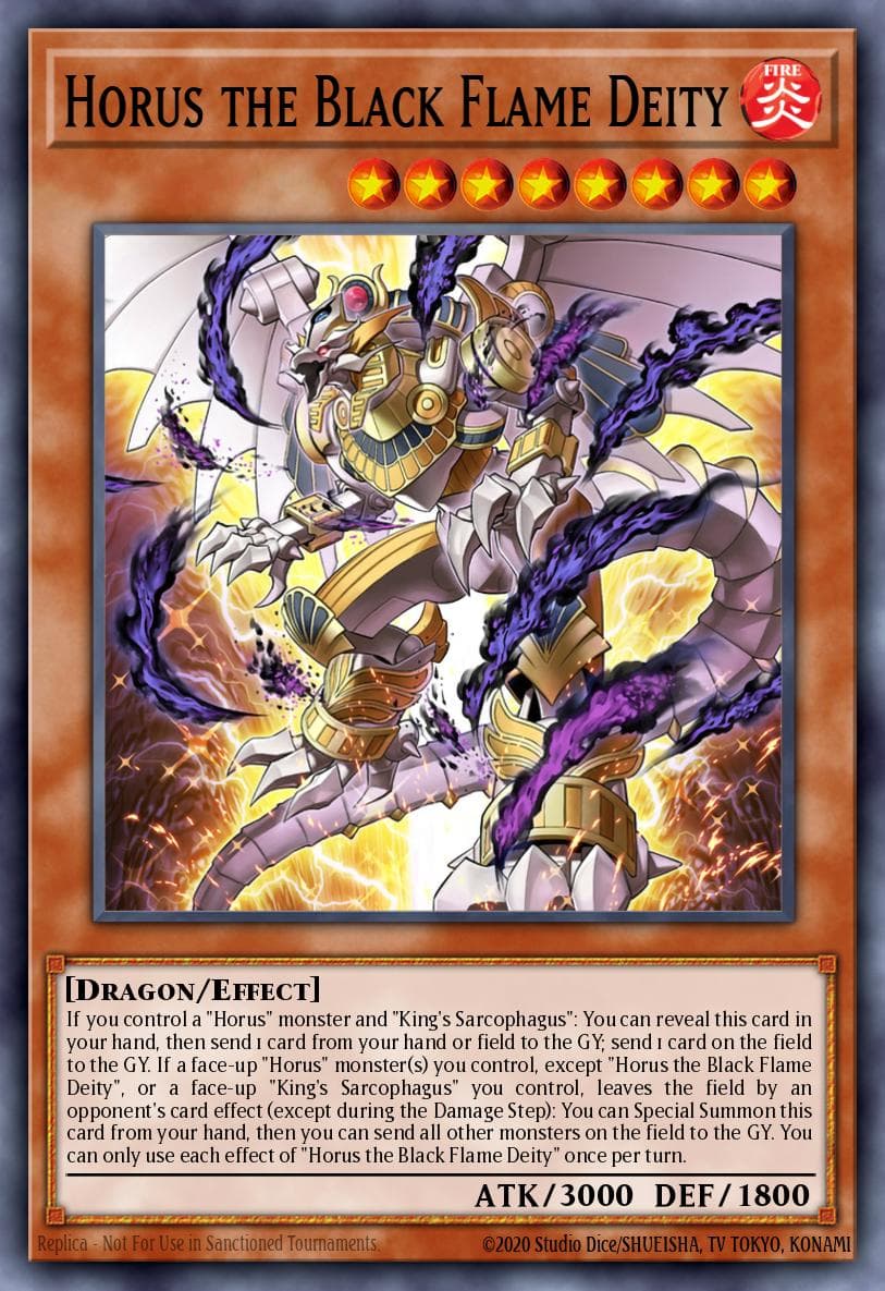 Horus the Black Flame Deity — Phantom Nightmare