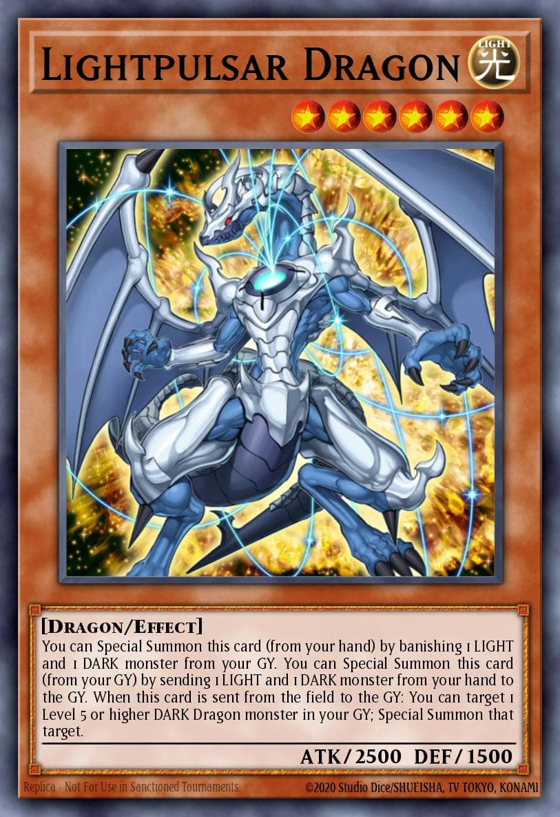 Lightpulsar Dragon — Toon Chaos