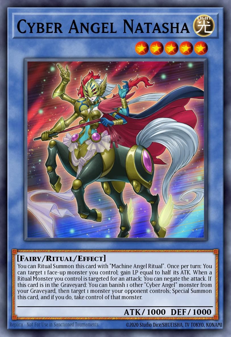 Cyber Angel Natasha — Yu-Gi-Oh! card