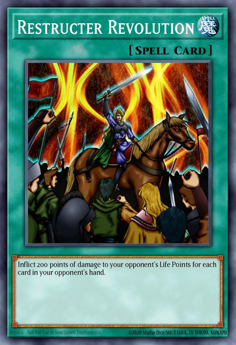 Restructer Revolution — Tournament Pack 6 Yu-Gi-Oh! card by KAZUKI TAKAHASHI