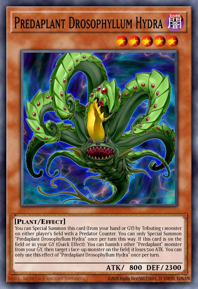Predaplant Drosophyllum Hydra — Legendary Duelists: Season 3
