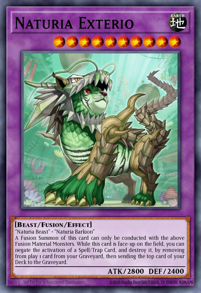 Naturia Exterio — Yu-Gi-Oh! card