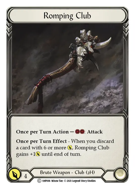 Romping Club — History Pack Vol.1 Flesh and Blood card by Wisnu Tan