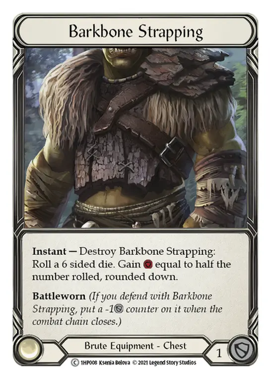 Barkbone Strapping — History Pack Vol.1 Flesh and Blood card by Ksenia Belova