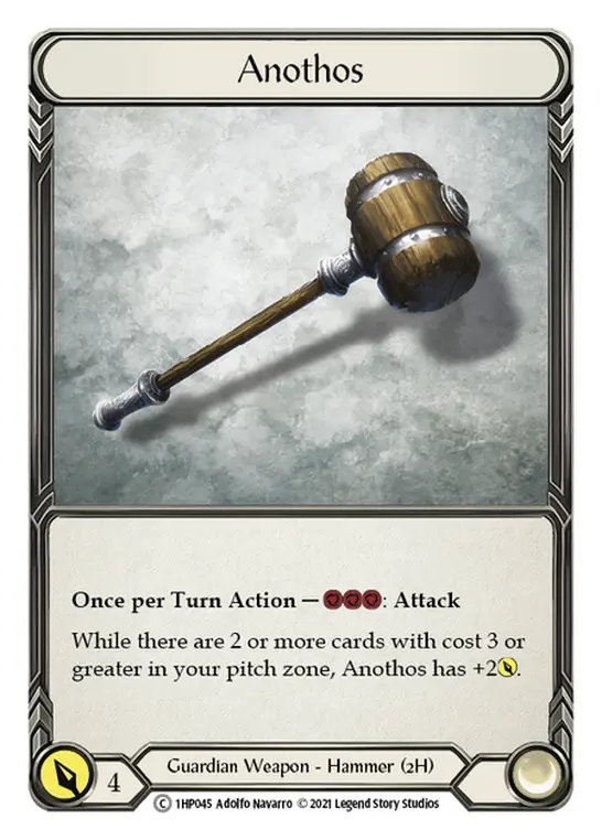 Anothos — History Pack Vol.1 Flesh and Blood card by Adolfo Navarro