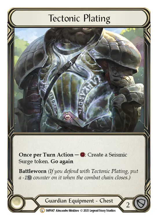 Tectonic Plating — History Pack Vol.1 Flesh and Blood card by Alexander Mokhov