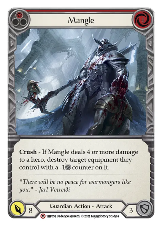 Mangle — History Pack Vol.1 Flesh and Blood card by Federico Musetti