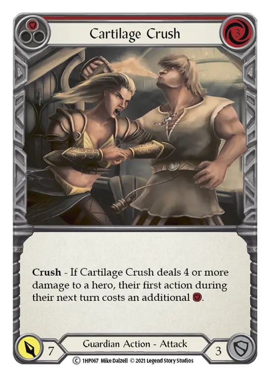 Cartilage Crush (Red) — History Pack Vol.1 Flesh and Blood card by Mike Dalzell
