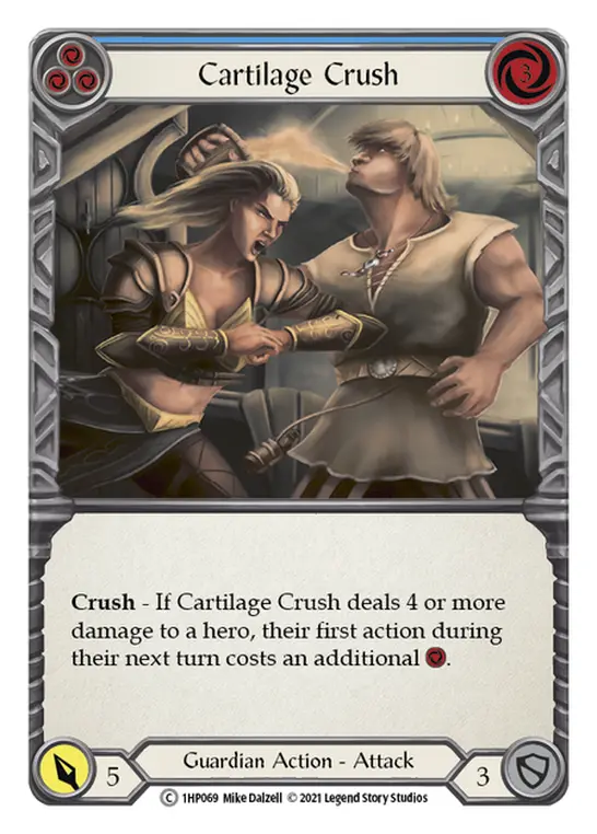 Cartilage Crush (Blue) — History Pack Vol.1 Flesh and Blood card by Mike Dalzell