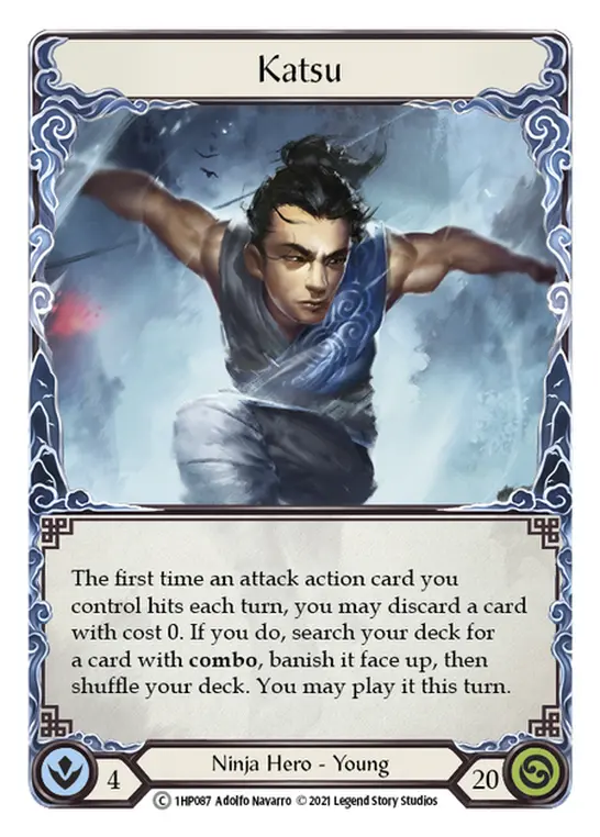 Katsu — History Pack Vol.1 Flesh and Blood card by Adolfo Navarro