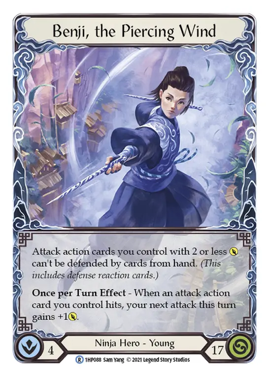 Benji, the Piercing Wind — History Pack Vol.1 Flesh and Blood card by Sam Yang
