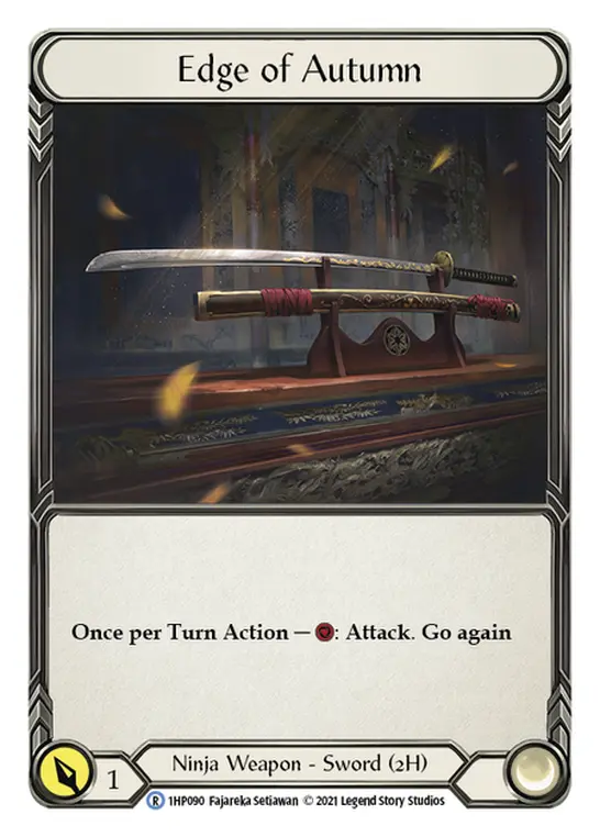 Edge of Autumn — History Pack Vol.1 Flesh and Blood card by Fajareka Setiawan