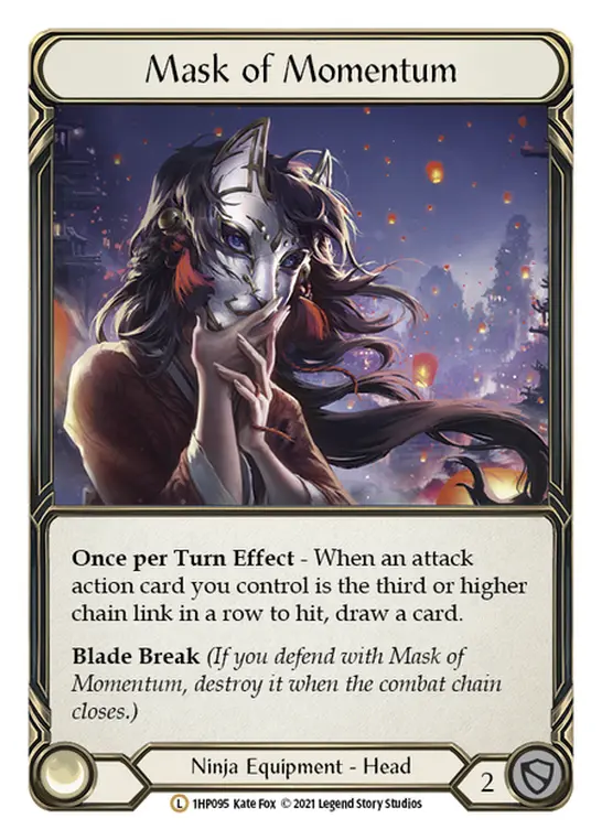 Mask of Momentum — Flesh and Blood card