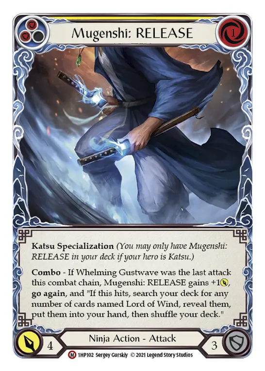 Mugenshi: RELEASE — History Pack Vol.1 Flesh and Blood card by Sergey Gurskiy