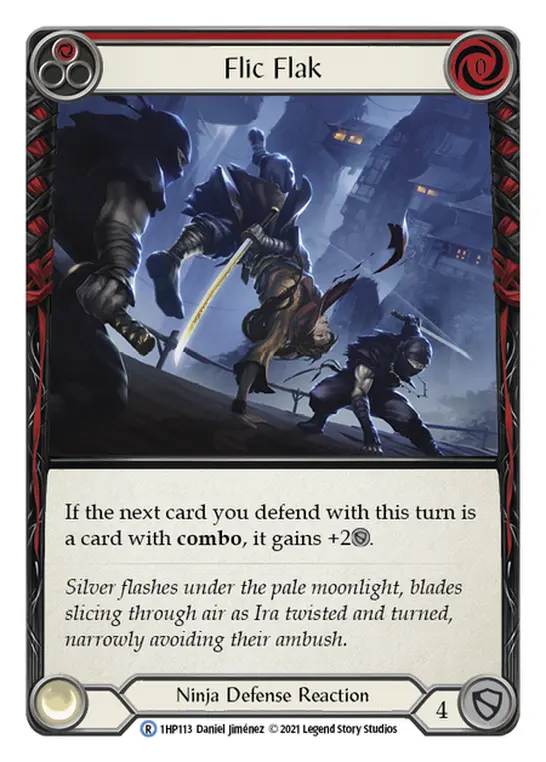 Flic Flak (Red) — History Pack Vol.1 Flesh and Blood card by Daniel Jiménez