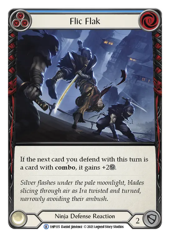 Flic Flak (Blue) — History Pack Vol.1 Flesh and Blood card by Daniel Jiménez